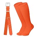 Baseball Belt and Baseball Socks Combo Set for Youth and Adult Available in 20 Colors