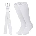 Baseball Belt and Baseball Socks Combo Set for Youth and Adult Available in 20 Colors