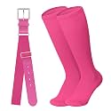 Baseball Belt and Baseball Socks Combo Set for Youth and Adult Available in 20 Colors