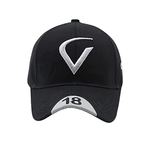 cap for men and women virat cotton blend cap use for sports cricket all outdoor indoor activities black v