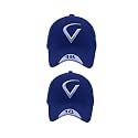 Cap for Men and Women VIRAT Cotton Blend Cap Use for Sports Cricket All Outdoor Indoor Activities (Blue V Blue V)