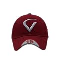 Cap for Men and Women VIRAT Cotton Blend Cap Use for Sports Cricket All Outdoor Indoor Activities (Maroon V)