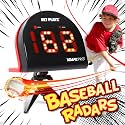 Baseball Gifts, Radar Speed Guns (Hands-Free) Baseball Radar, Pitch Training Aids, High-Tech Gadget & Gear, Black (NIS022132024)
