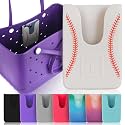 Baseball Phone Holder for Bogg Bag and Simple Modern Bag - Made of Silicone and Fits All Phone Sizes