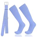 Baseball Socks and Belt Combo for Youth Adult - Softball Socks and Belt for Boys and Girls