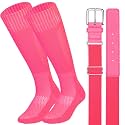 Baseball Socks and Belt Combo for Youth Adult Softball Sock Belt for Boys and Girls