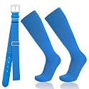 Baseball Socks and Belt Combo for Youth Adult - Softball Socks and Belt for Boys and Girls
