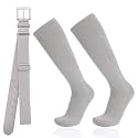 Baseball Socks and Belt Combo for Youth Adult - Softball Socks and Belt for Boys and Girls