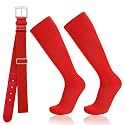 Baseball Socks and Belt Combo for Youth Adult - Softball Socks and Belt for Boys and Girls