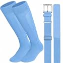Baseball Socks and Belt Combo for Youth Adult Softball Sock Belt for Boys and Girls