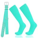 Baseball Socks and Belt Combo for Youth Adult - Softball Socks and Belt for Boys and Girls