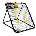 Baseball Softball Rebounder Pitch Back Net,4x4.5FT Adjustable Throw Trainer