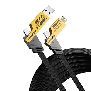 , Ultra Strength & Durability, Nylon Braided, USB 2.0, 480Mbps, Sync & Charging, 60W, Power Delivery (PD