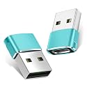 Basesailor USB to USB C Adapter,Type C Female to USBA Male Converter Green