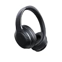 Baseus Bass BH1 Lite Bluetooth Headphones Over Ear, SuperBass, 80H Playtime,AI ENC Clear Calls, Comfortable Fit, Smart App Control, Bluetooth 6.0, Foldable Lightwight Headset for Travel -Cosmic Black