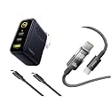 Baseus Picogo 100W USB C Charger and Baseus Braided USB C Cable 100W with LED Display
