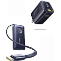 Baseus PICOGO 67W USB C Charger Bundle with Baseus Enercore Power Bank, 10000mAh Fast Charging Portable Charger Built-in 45W Retractable USB-C Cable