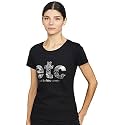 Basic round neck graphic tee