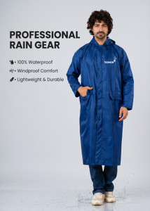 Basics IND Solid Unisex Rain Suit