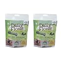 Basil Daily Floss Pets Treats and Chews with Toothpaste Inside for Cleaner Dogs, Puppy Teeth (180gms in a Packet) - Pack of 2