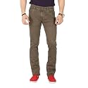 Basilio Cotton Knitted Fabric Stretchable Denim Regular Fit Mid Rise Jeans Pant for Men