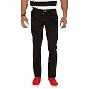 Basilio Cotton Knitted Fabric Stretchable Denim Regular Fit Mid Rise Jeans Pant for Men