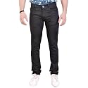 Basilio Cotton Knitted Fabric Stretchable Denim Regular Fit Mid Rise Jeans Pant for Men