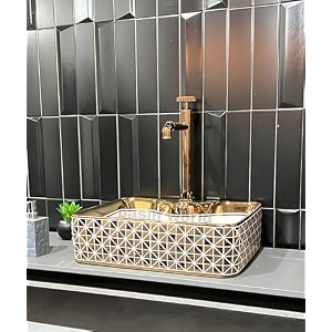 impoarted ceramic wash basin  luxurious wash basin table top bathroom sink wash 19 x 145 x 5 inch nctt-829
