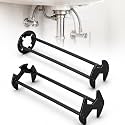 2PCS Basin Wrench, Under Sink Faucet Tool for Tight Spaces
