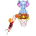 Basket Ball for Kids for Boys/Girls| Elephant Animal Basketball Set|Basketball Portable Set with Hanging Board, Ring Net for Indoor and Outdoor Games| Birthday &amp; Return Gift Set Standard