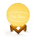 Basketball Night Light, Basketball lamp Light for Kids Room with Remote Control 16 Colors Changing Sport Fan Room Decoration Gifts for Boy Kids (5.9 inch Personalized)