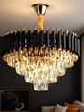 Baslash 400 MM Black Mamba Round Chandelier