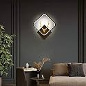 Golden Dear Home Decore Led Fancy Wall Light,Night Lamp,Decorative Lamp,Living Room,Color(Cold White+Warm White+Natural White)(Singh Wall lamp)