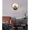 Golden Dear Home Decore Led Fancy Wall Light,Night Lamp,Decorative Lamp,Living Room,Color(Natural White+Warm White+Cold White)