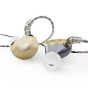 BASN MTPro 14.5mm Planar HiFi in Ear Monitors Headphones (Champagne Gold)
