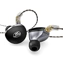 BASN MTPro Lite 14.5mm Planar HiFi in Ear Monitors Headphones (Black)