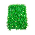 Artificial Vertical Garden Panel (16" x 24", 2.70 sq ft, Green, Naturalistic Style, Outdoor Use)