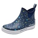 BASSDASH Explorer-DG Women’s 4.5” Waterproof Deck Boots Ankle Rain Boots