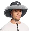 BASSDASH Unisex UPF 50+ Mosquito Net Hat with Neck Flap FH17