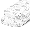 Joey + Joan Fitted Sheets for GROWNSY 5-in-1 Baby Bassinet Bedside Sleeper