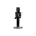 Bastion Distribution Weld-On Side-Wind Jack | Adjustable Drop Leg | Heavy Duty | 2000lb Capacity | Trailer Stabilizing Jack for RVs, Campers, &amp; Utility Trailers | 25" to 45" Height | BD-SW-2000-WD