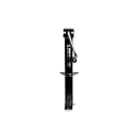 Bastion Distribution Heavy Duty Side Wind A-Frame Jack | 2000lb Load Capacity | Adjustable Drop Leg | Utility Trailer Stabilizing Jack | 14.5" to 22.5" Height | BD-SW-2000-A