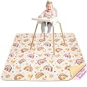 Basumee Splat Mat for Under High Chair, Waterproof &amp; Mess-Proof Floor Mat