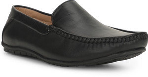 Bata 8516 BEN CRUMBLED E Black Loafer