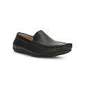 Bata 8516Ben Crumbled E Black Loafer Slipon
