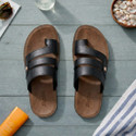 Bata Men Flats Sandal Black 8
