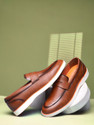Bata Mens Casual Slipon Shoes - Tan