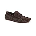 Bata Mens Maserati Brown Loafers