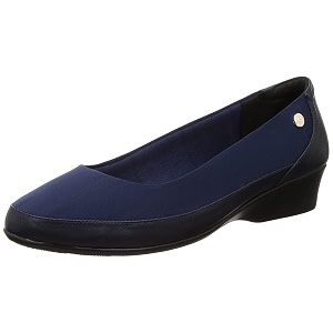 Bata Womens Wedge Heel Ballerina