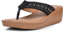 Bata Women Flip Flops Black 6